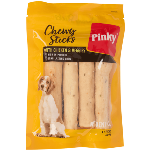 Friandises pour chien |Bâtonnets poulet Pinky