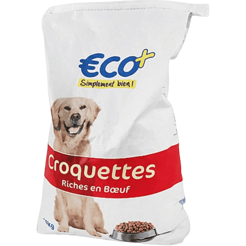 Croquettes chien au boeuf ECO+ pour chien