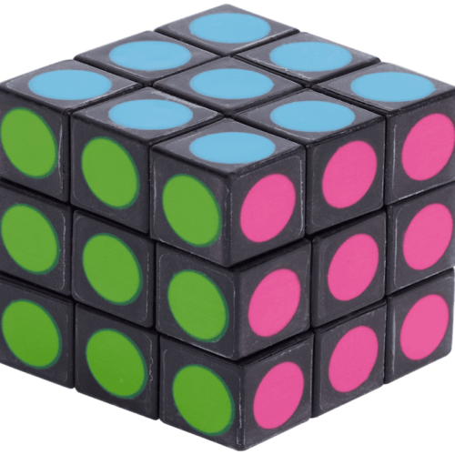 Cube puzzle magique 35 mm pour enfants