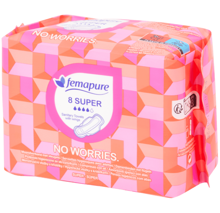 Serviettes hygiéniques Femapure protection