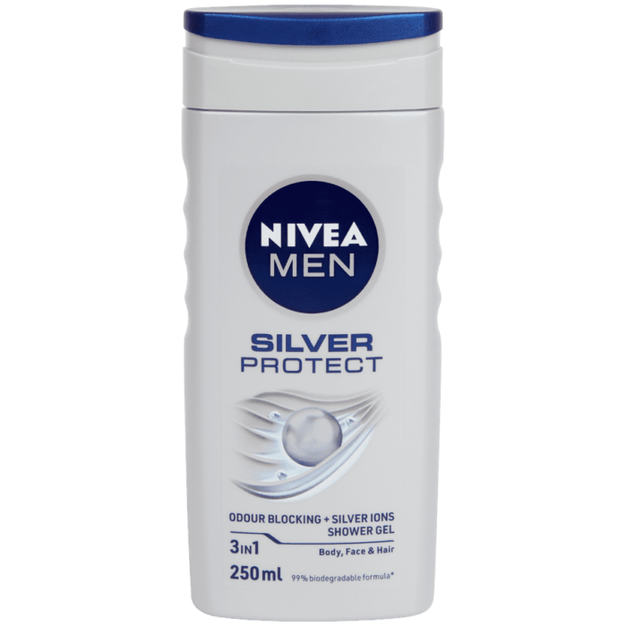 Gel douche nivea pour homme