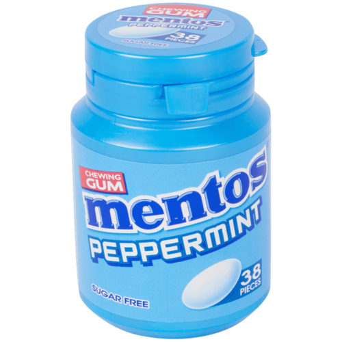 Chewing-gum mentos menthe poivrée