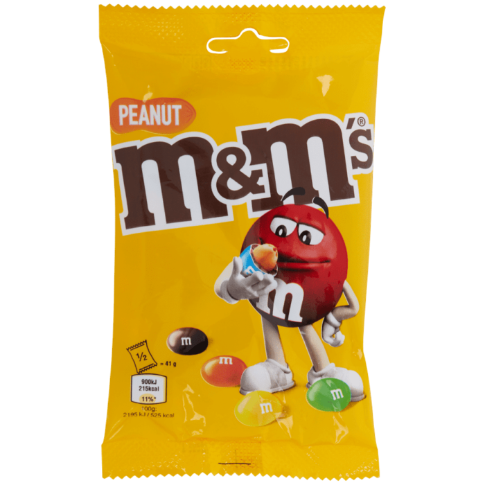 M&M'S Bonbon chocolat aux cacahuètes