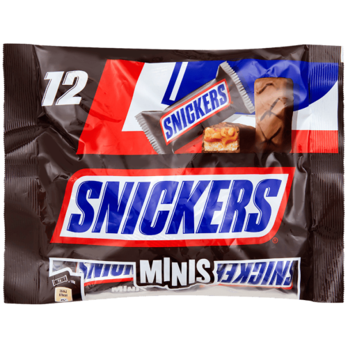 Snickers Minis Barres Chocolatées 12pcs