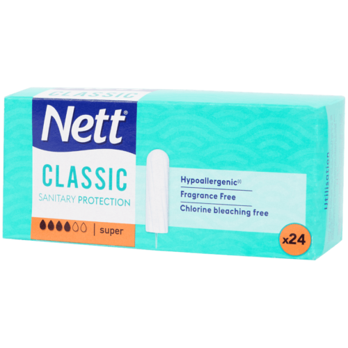 Tampons hygièniques Nett Super 24pcs