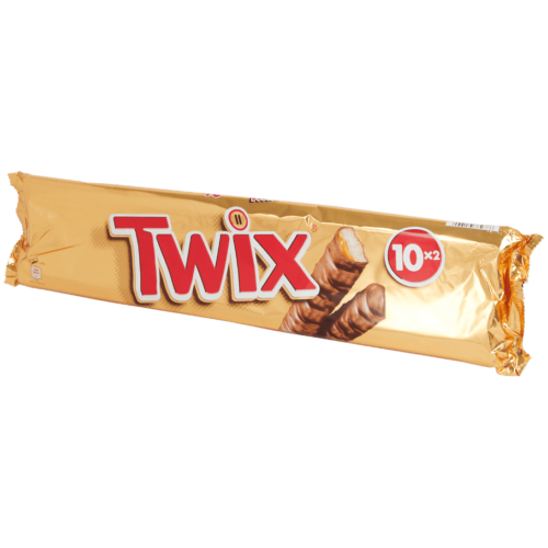 Barres Chocolatées Twix caramel